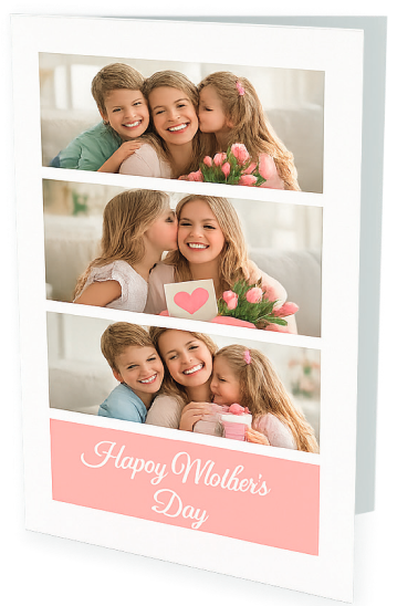 Personalised Happy Mother's Day greeting card